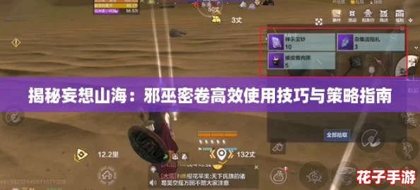 揭秘妄想山海：邪巫密卷高效使用技巧与策略指南