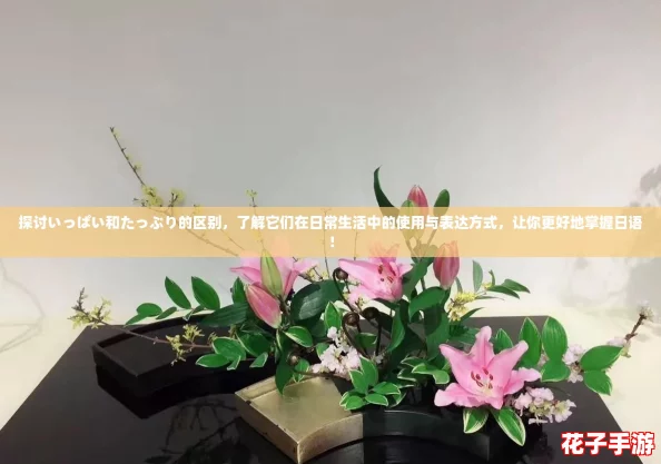 探讨いっぱい和たっぷり的区别，了解它们在日常生活中的使用与表达方式，让你更好地掌握日语！