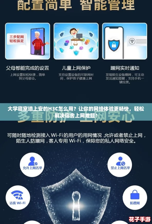 大学寝室墙上安的H3C怎么用？让你的网络体验更畅快，轻松解决宿舍上网难题！