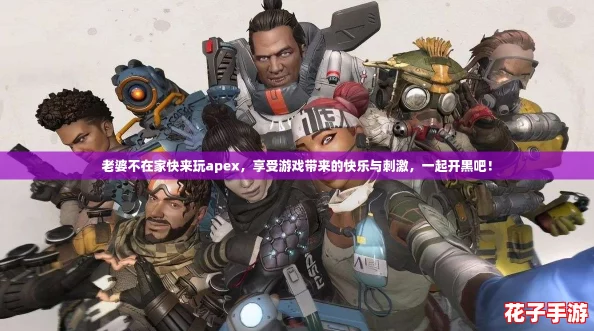 老婆不在家快来玩apex，享受游戏带来的快乐与刺激，一起开黑吧！