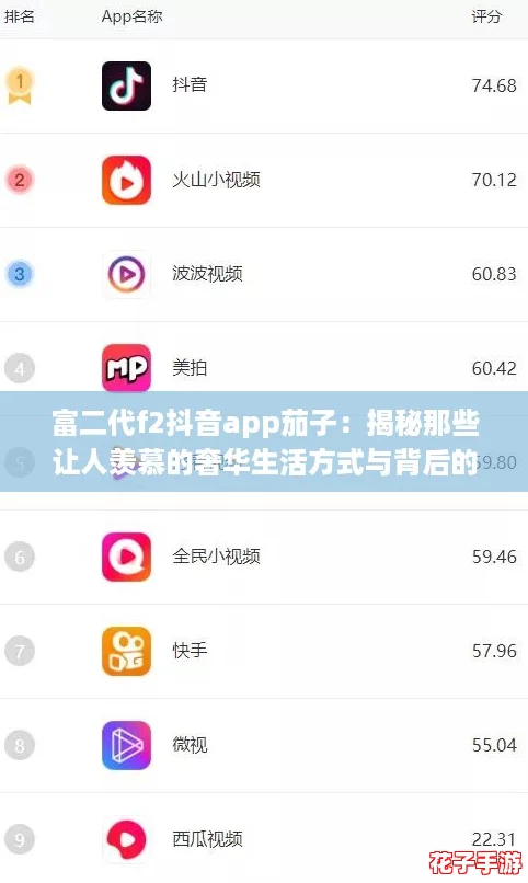 富二代f2抖音app茄子：揭秘那些让人羡慕的奢华生活方式与背后的故事