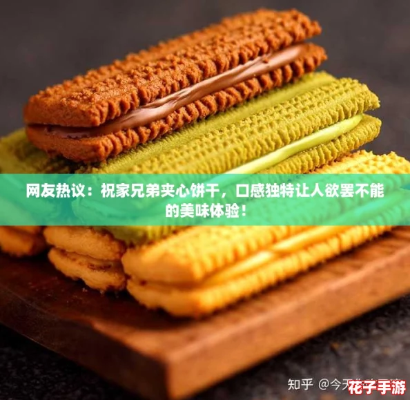网友热议:祝家兄弟夹心饼干,口感独特让人欲罢不能的美味体验! 网友热议:祝家兄弟夹心饼干,口感独特让人欲罢不能的美味体验!