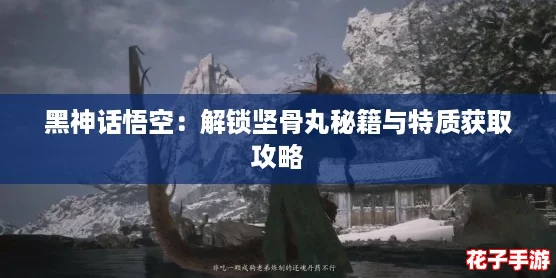 黑神话悟空:解锁坚骨丸秘籍与特质获取攻略 黑神话悟空:解锁坚骨丸秘籍与特质获取攻略