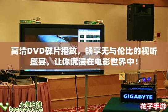 高清DVD碟片播放，畅享无与伦比的视听盛宴，让你沉浸在电影世界中！