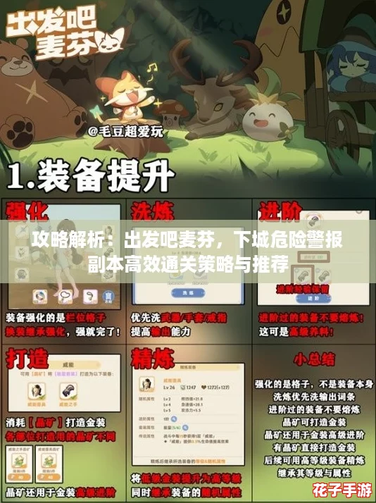 攻略解析：出发吧麦芬，下城危险警报副本高效通关策略与推荐