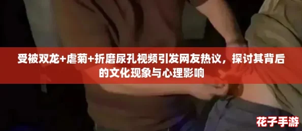 受被双龙+虐菊+折磨尿孔视频引发网友热议，探讨其背后的文化现象与心理影响