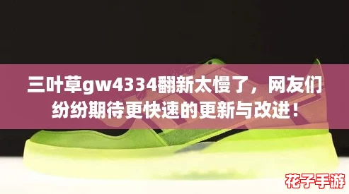 三叶草gw4334翻新太慢了,网友们纷纷期待更快速的更新与改进! 三叶草gw4334翻新太慢了,网友们纷纷期待更快速的更新与改进!
