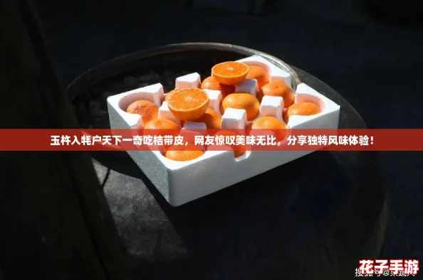 玉杵入牦户天下一奇吃桔带皮，网友惊叹美味无比，分享独特风味体验！
