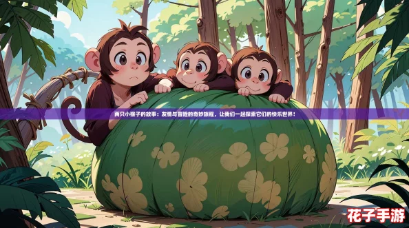 两只小猴子的故事:友情与冒险的奇妙旅程,让我们一起探索它们的快乐世界! 两只小猴子的故事:友情与冒险的奇妙旅程,让我们一起探索它们的快乐世界!