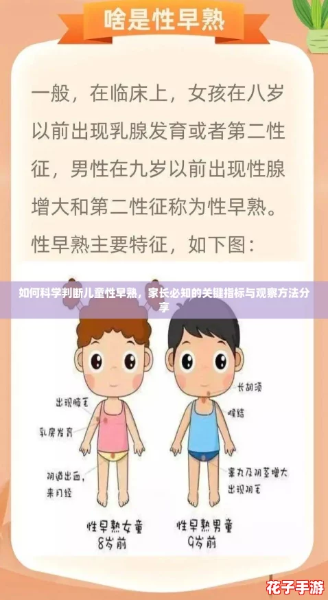 如何科学判断儿童性早熟，家长必知的关键指标与观察方法分享