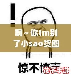 啊～你tm别了小sao货图，网友热聊：这到底是个什么梗？
