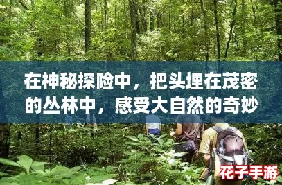 在神秘探险中，把头埋在茂密的丛林中，感受大自然的奇妙与宁静