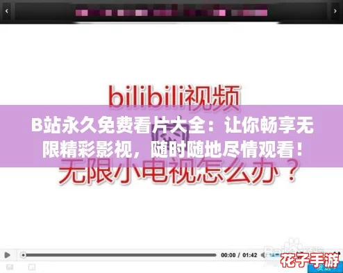 B站永久免费看片大全：让你畅享无限精彩影视，随时随地尽情观看！