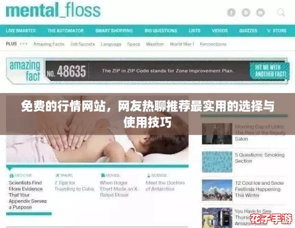 免费的行情网站，网友热聊推荐最实用的选择与使用技巧