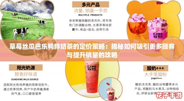 草莓丝瓜芭乐鸭脖奶茶的定价策略：揭秘如何吸引更多顾客与提升销量的攻略