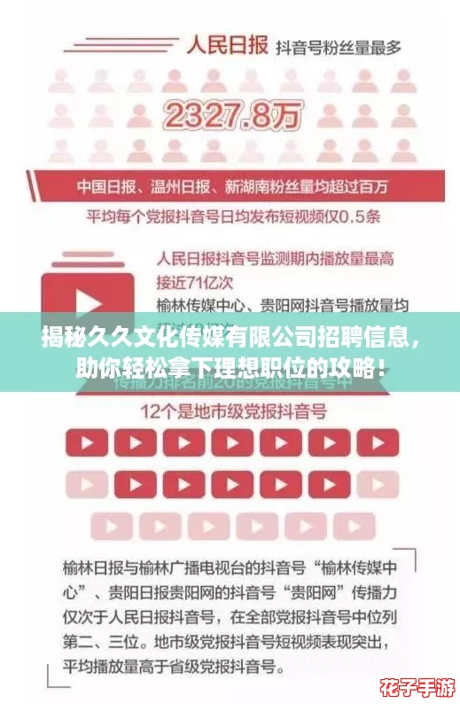 揭秘久久文化传媒有限公司招聘信息，助你轻松拿下理想职位的攻略！