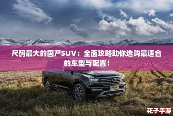 尺码最大的国产SUV：全面攻略助你选购最适合的车型与配置！