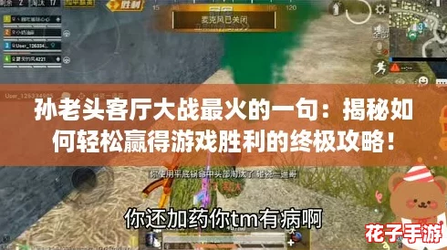 孙老头客厅大战最火的一句：揭秘如何轻松赢得游戏胜利的终极攻略！
