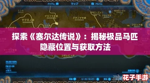 探索《塞尔达传说》：揭秘极品马匹隐藏位置与获取方法