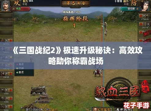 《三国战纪2》极速升级秘诀：高效攻略助你称霸战场