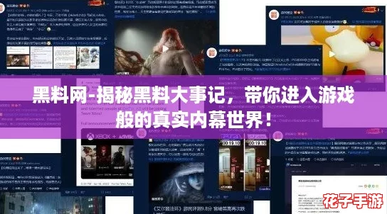 黑料网-揭秘黑料大事记,带你进入游戏般的真实内幕世界! 黑料网-揭秘黑料大事记,带你进入游戏般的真实内幕世界!