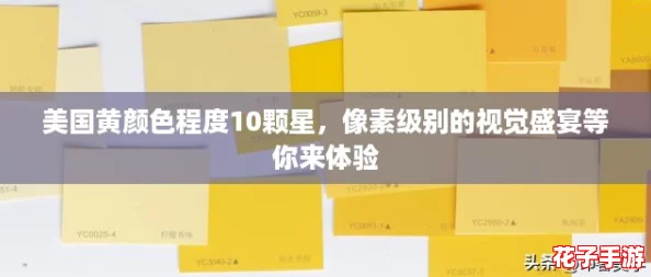 美国黄颜色程度10颗星，像素级别的视觉盛宴等你来体验