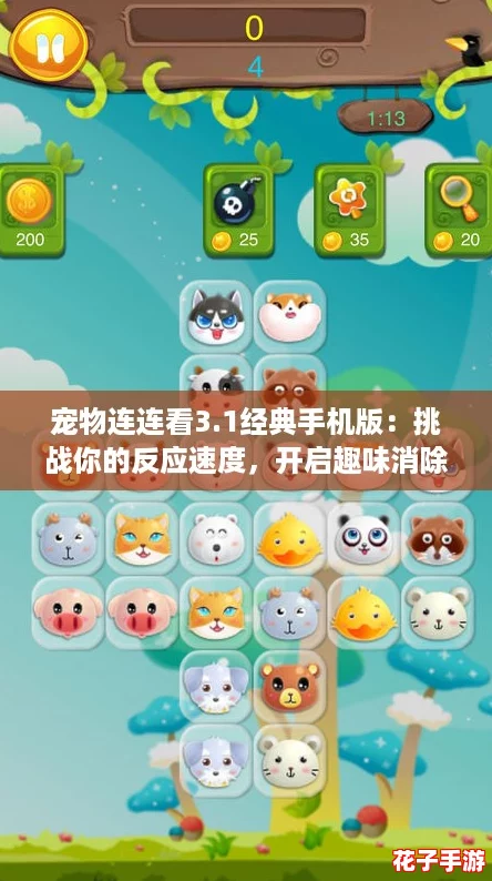 宠物连连看3.1经典手机版:挑战你的反应速度,开启趣味消除新体验! 宠物连连看3.1经典手机版:挑战你的反应速度,开启趣味消除新体验!