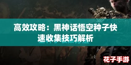 高效攻略：黑神话悟空种子快速收集技巧解析