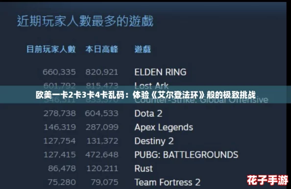 欧美一卡2卡3卡4卡乱码：体验《艾尔登法环》般的极致挑战