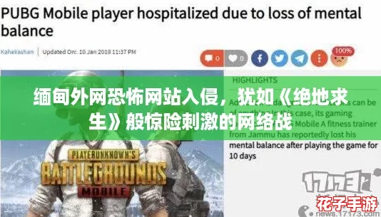 缅甸外网恐怖网站入侵，犹如《绝地求生》般惊险刺激的网络战