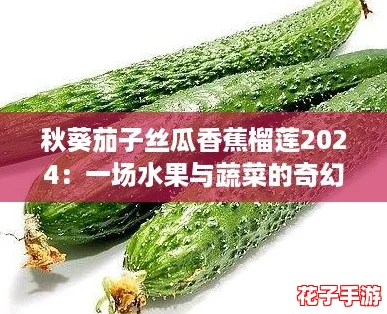 秋葵茄子丝瓜香蕉榴莲2024：一场水果与蔬菜的奇幻冒险之旅！