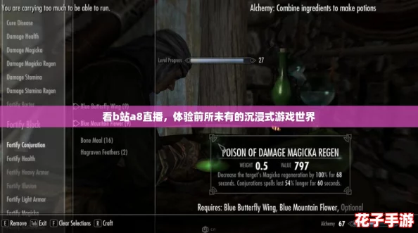 看b站a8直播，体验前所未有的沉浸式游戏世界
