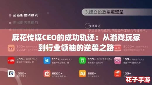 麻花传媒CEO的成功轨迹：从游戏玩家到行业领袖的逆袭之路