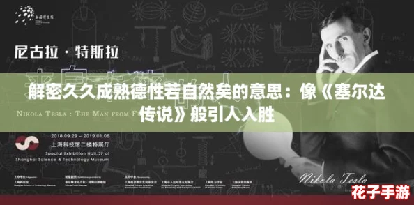 解密久久成熟德性若自然矣的意思：像《塞尔达传说》般引人入胜