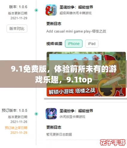 9.1免费版，体验前所未有的游戏乐趣，9.1top