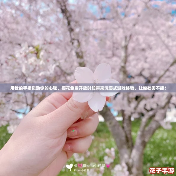用我的手指拨动你的心弦，樱花免费开放时段带来沉浸式游戏体验，让你欲罢不能！