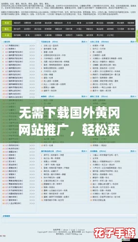 无需下载国外黄冈网站推广,轻松获取高效学习资源的终极攻略! 无需下载国外黄冈网站推广,轻松获取高效学习资源的终极攻略!