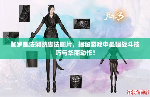 伽罗腿法娴熟脚法图片，揭秘游戏中最强战斗技巧与华丽动作！