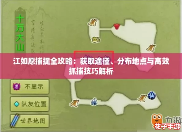 江如愿捕捉全攻略：获取途径、分布地点与高效抓捕技巧解析