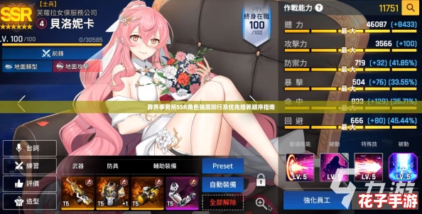 异界事务所SSR角色强度排行及优先培养顺序指南