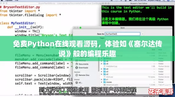 免费Python在线观看源码，体验如《塞尔达传说》般的编程乐趣