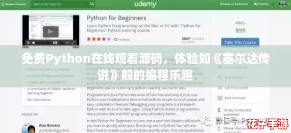 免费Python在线观看源码，体验如《塞尔达传说》般的编程乐趣