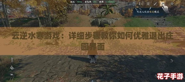 云逆水寒游戏：详细步骤教你如何优雅退出庄园界面