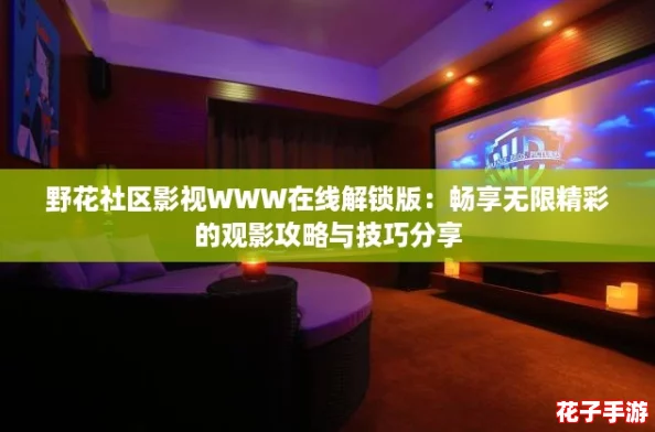 野花社区影视WWW在线解锁版：畅享无限精彩的观影攻略与技巧分享