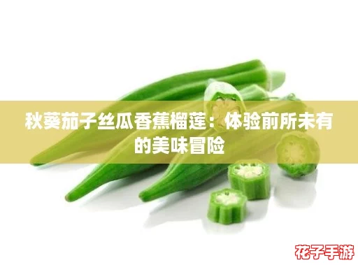 秋葵茄子丝瓜香蕉榴莲：体验前所未有的美味冒险