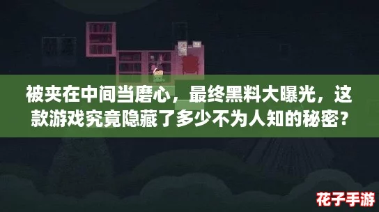 被夹在中间当磨心，最终黑料大曝光，这款游戏究竟隐藏了多少不为人知的秘密？