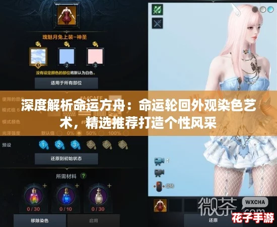 深度解析命运方舟:命运轮回外观染色艺术,精选推荐打造个性风采 深度解析命运方舟:命运轮回外观染色艺术,精选推荐打造个性风采