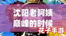 沈阳老阿姨巅峰的时候：一场让人热血沸腾的游戏评测之旅