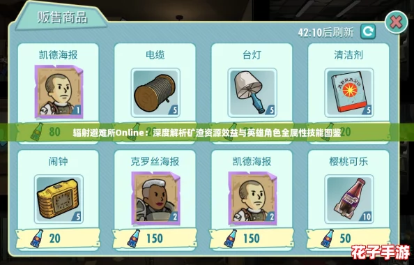 辐射避难所Online:深度解析矿渣资源效益与英雄角色全属性技能图鉴 辐射避难所Online:深度解析矿渣资源效益与英雄角色全属性技能图鉴
