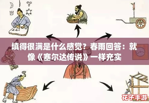 填得很满是什么感觉？春雨回答：就像《塞尔达传说》一样充实